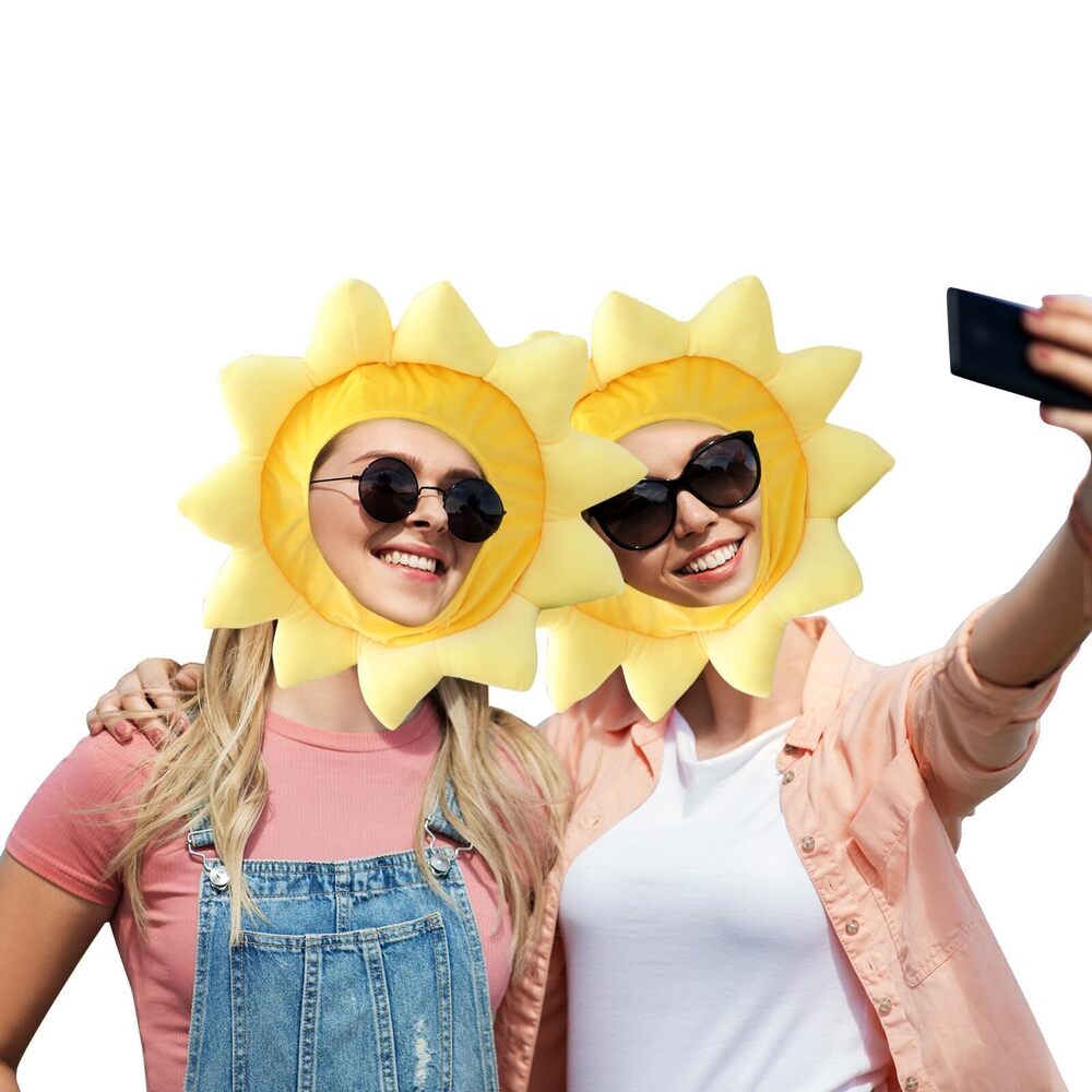 6317 Cute Sunflower Hat Headwear Halloween Christmas Party Gift